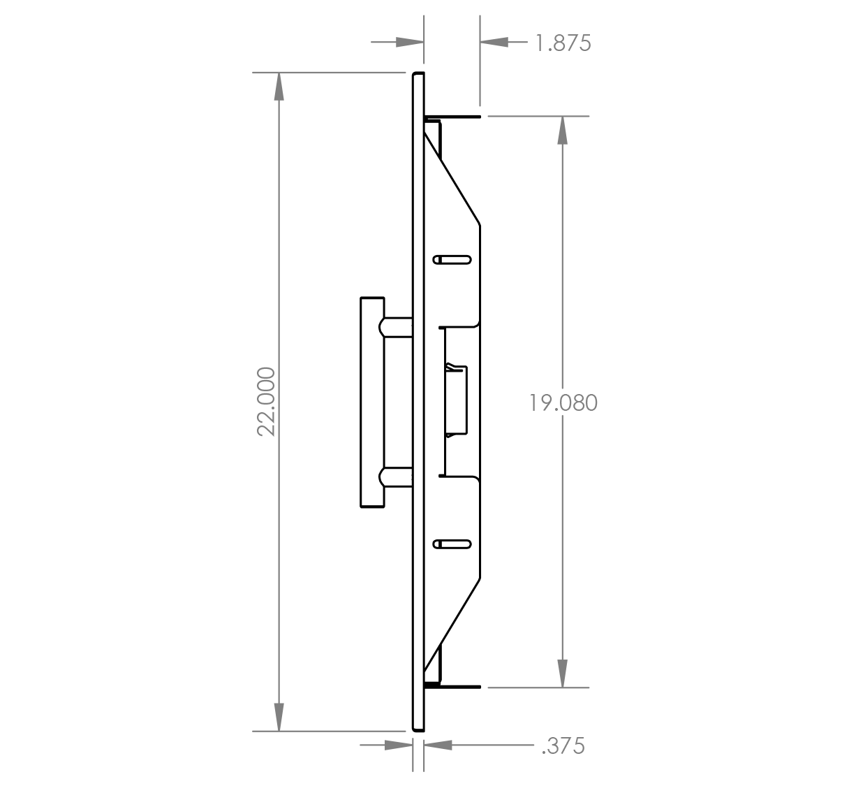 Summerset 18" x 22" Vertical Access Door - Image 5